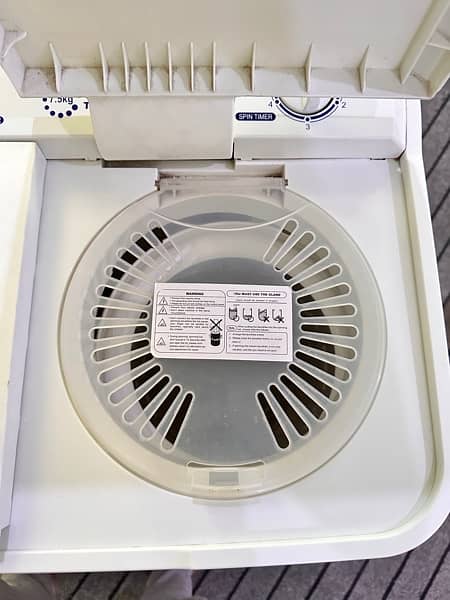 Haier 7.5 KG Washing Machine Condition 9.5/10 8