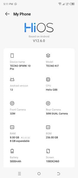 Tecno spark 10 pro 1