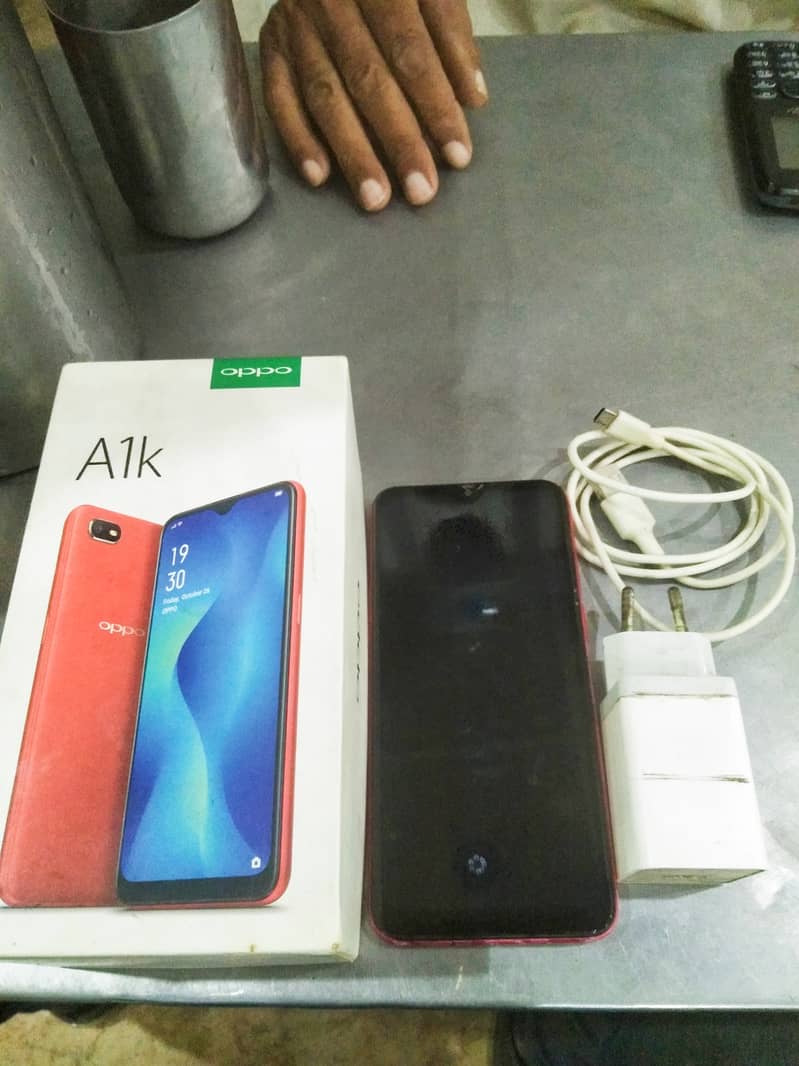 Oppo A1k Dual Sim Official Approved With Box Charger 0