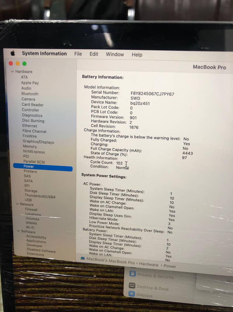 MacBook Pro 13.3" 2018 Corei7 16/256 2