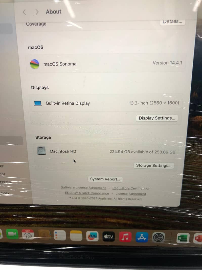 MacBook Pro 13.3" 2018 Corei7 16/256 5