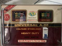 Voltage stabilizer heavy duty 5000 watts