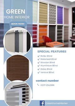 Roller Blind, Window Blind, Zebra Blind, Wooden Blind, Curtain.