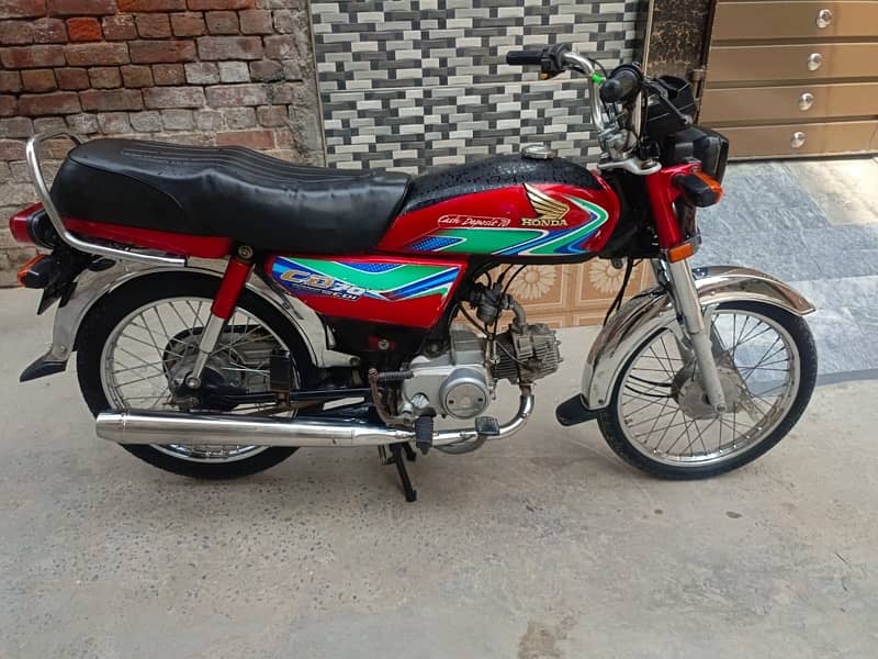 Honda CD 70 Good condition argent sale 03044735815 2