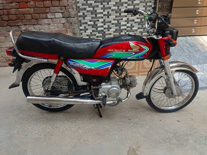 Honda CD 70 Good condition argent sale 03044735815 3