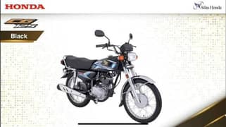 Honda CG125 zero meter black color available