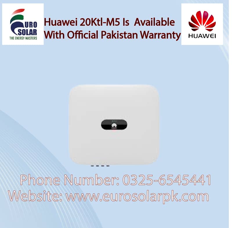 Huawei 20Ktl-M5 Is Availabe With Official Pakistan Warranty 1