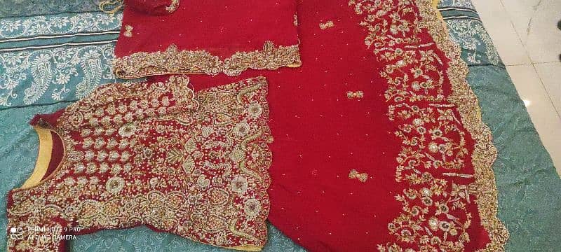 wedding lehnga. . worn once. . size may fit small to medium 4