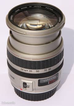 Canon EF 24-85mm f/3.5-4.5 Full Frame Autofocus lens.