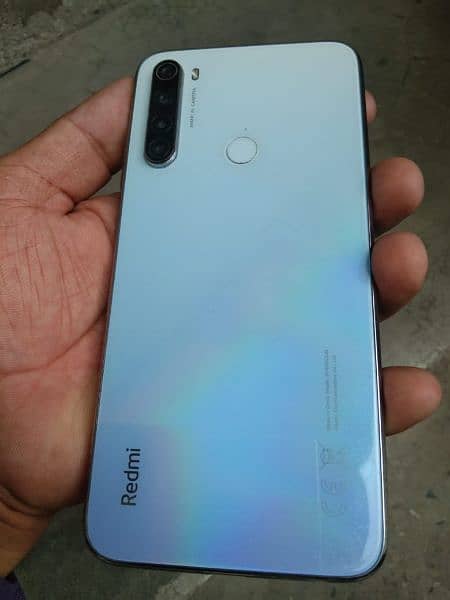 Redmi Note 8 (4/64) Condtion 9/10 With Fast Charger only 2