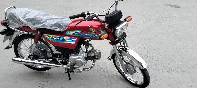 Honda CD70 model 2024 Applied for 03341511728 10