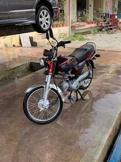 honda cd 70 2024 model  first owner invoice in my name