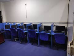 30 seats call center space Day shift systems available