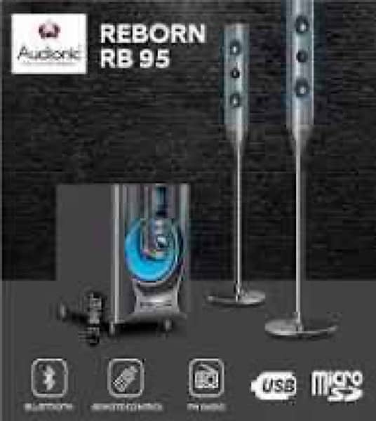 Audionic RB-95 Bilkul new Hain 4 month use 2