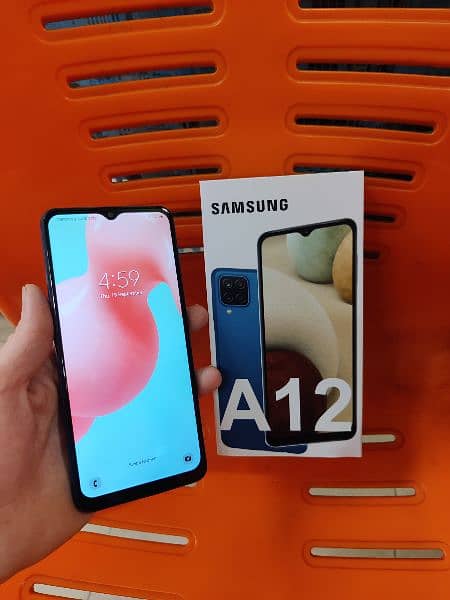 Samsung A12 4+128 new modle pta approved 10.10 1