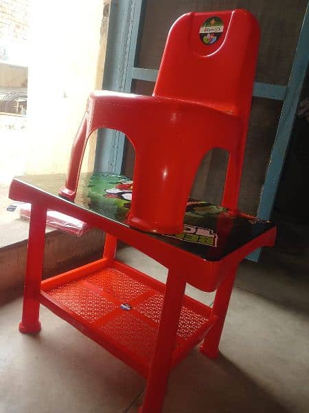 1 Table 1 chair set of Ben10 durable Plastic for kids 3