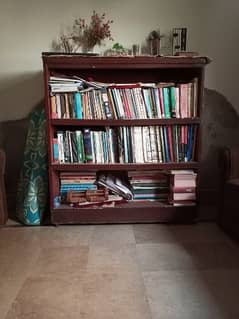 Solid Wooden Bookshelf