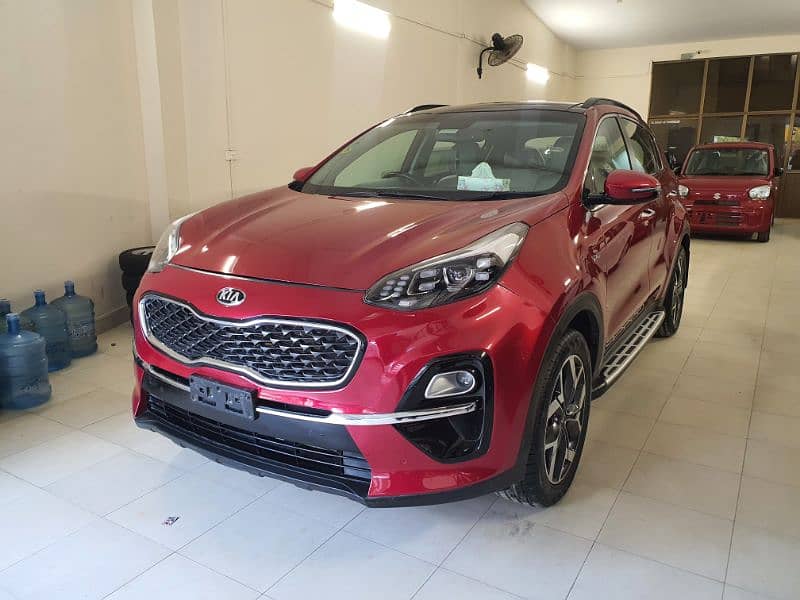 KIA SPORTAGE AWD 2021 Model & Registered 4