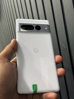 Google Pixel 7 pro white dual sim pta approved 10/10         6 8 9 4 5