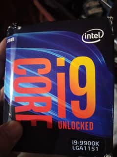 i9 9900k and motherboard z390 package 0