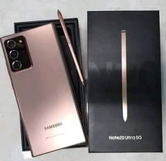 Samsung Galaxy Note 20 Ultra 12/256 gb 03241196127 my whatsapp number 0