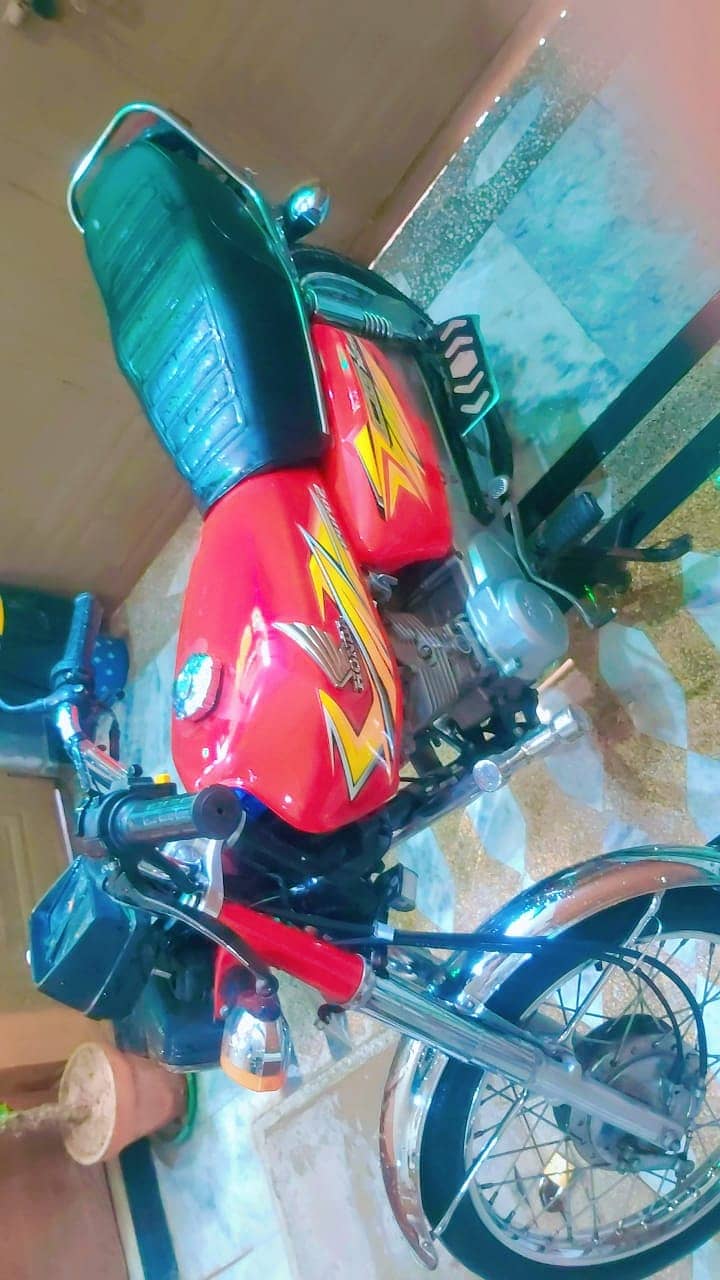 Honda 125 2021 Model Islamabad Number 7