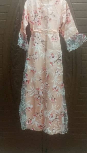 full size maxi peach colour 2