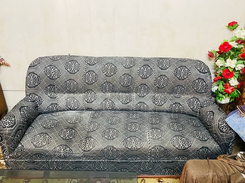 Drawing room sofa Gray color 1