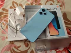 Xiaomi Redmi 12 With Complete Box What's Number 03212156467