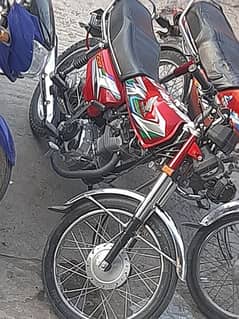 Honda 125 2023 model full genuine , 03358373862 , price kam ho jaye gi 0