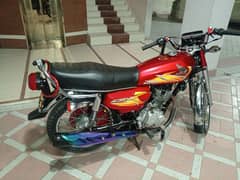 Honda CG 125 Red 2020 Sep