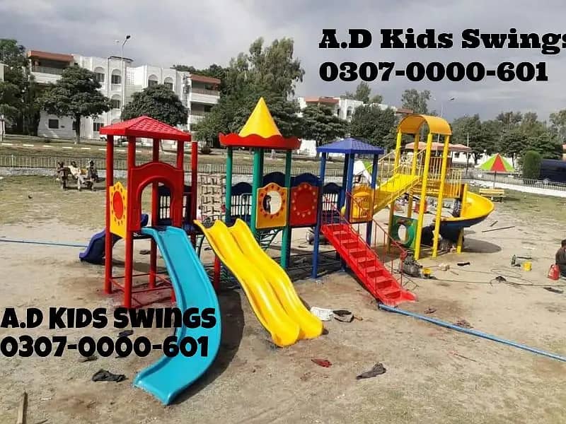 Slides| Swings|Seesaw| Monkey bar|Indoor Activities for Kids 0