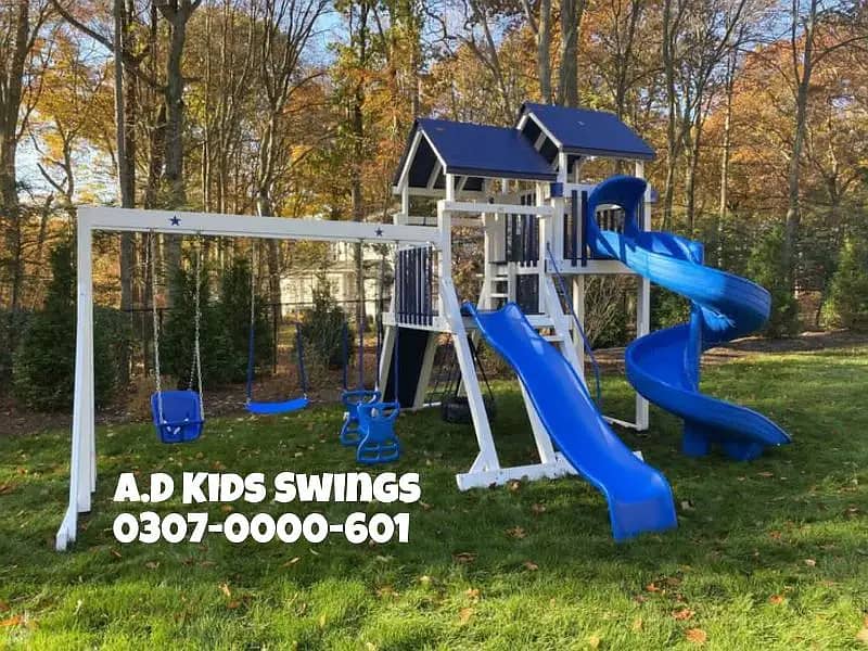 Slides| Swings|Seesaw| Monkey bar|Indoor Activities for Kids 1