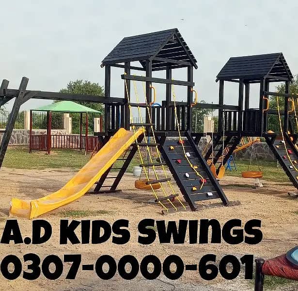 Slides| Swings|Seesaw| Monkey bar|Indoor Activities for Kids 6