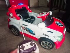 kids imported police car dual function self operated + remote opreated