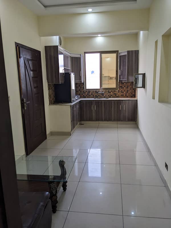 Single bed furnished flat available for rent Citi Housing Gujranwala 5