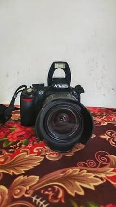 Nikon camera D3100 18-55mm lens With bag'battery'charger'card