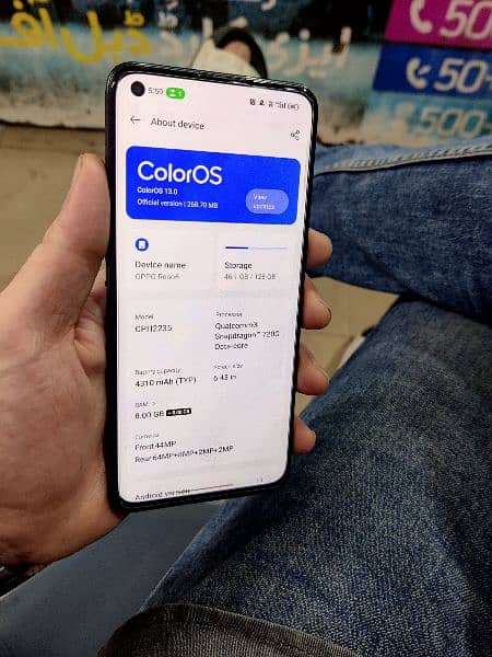 Oppo Reno 6 8+128 gb officiall PTA approved 10