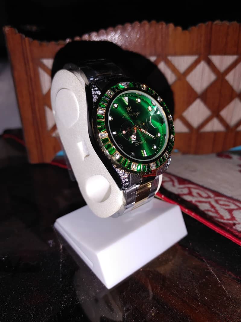 Green Beauty Iced Watch 1