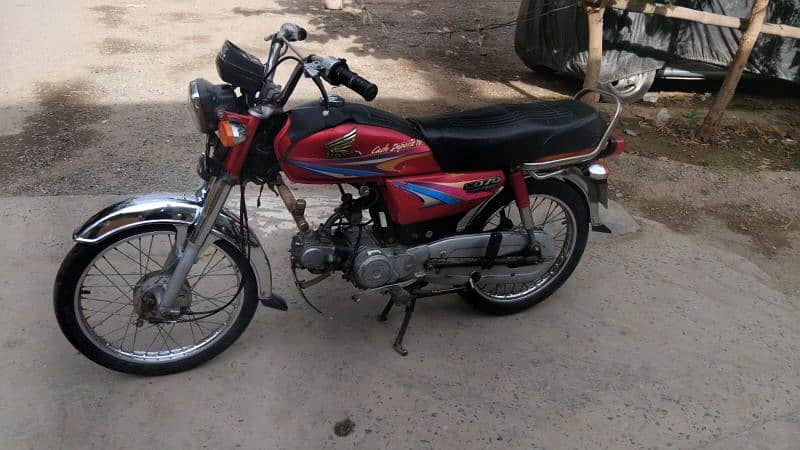 Honda cd 70 bike for sale 4