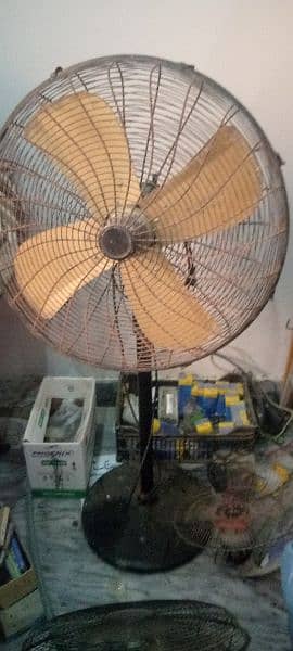 pedestal fan and wall fan for sell used 2