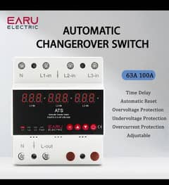 EARU AUTOMATIC CHANGE OVER SWITCH THREE PHASE