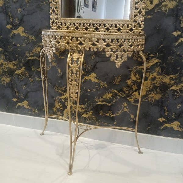 fancy mirror and dresser 5