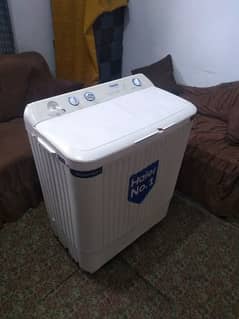 Haier washing machine semiautomatic twin tub Capacity 8 kg