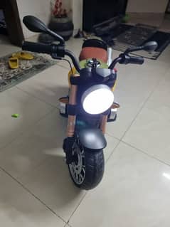 battery operated  bike in new condition 0