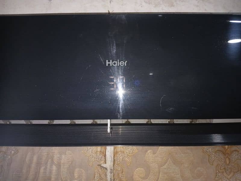 Haier 1Ton HFAA Wifi UPS Gold Fin DC Inverter AC New Condition 0