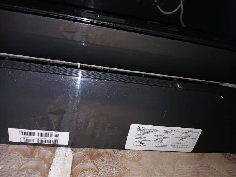 Haier 1Ton HFAA Wifi UPS Gold Fin DC Inverter AC New Condition 2