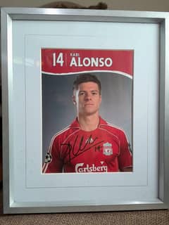 Signed Footballer Frames