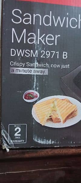 sandwich maker . dawlance 2