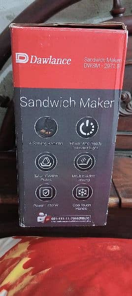 sandwich maker . dawlance 3